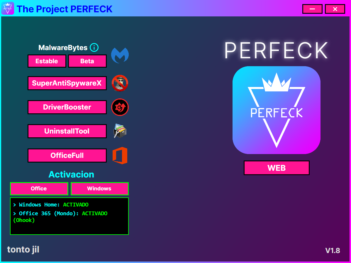 Imagen de The Project PERFECK